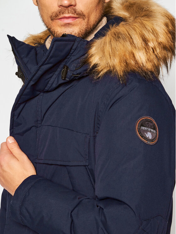 Napapijri Napapijri Зимно яке Skidoo Open Long 2 NP0A4ENP Тъмносин Regular Fit