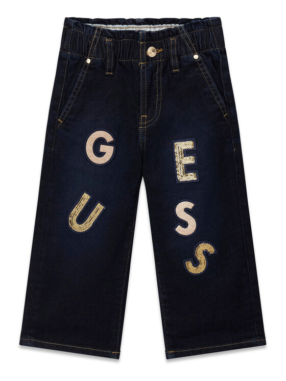 Guess Guess Дънки K6BA02 D2167 Тъмносин Bootcut Fit