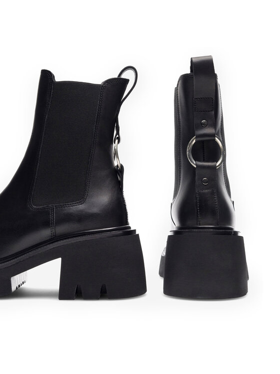Badura Badura Klassische Stiefeletten 8108 Schwarz