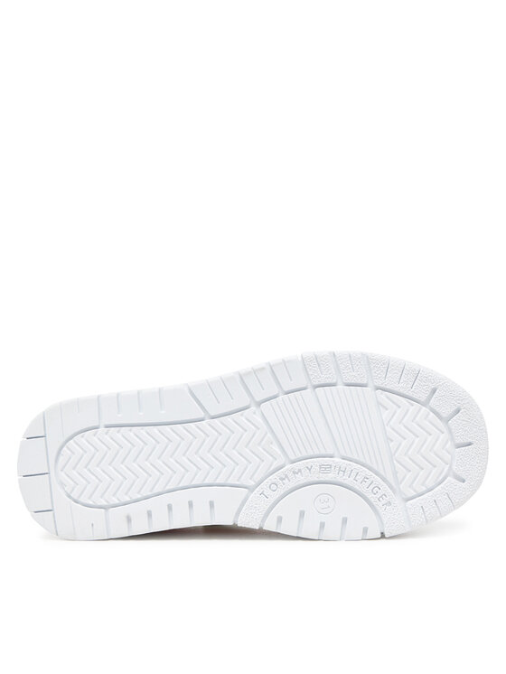 Tommy Hilfiger Tommy Hilfiger Αθλητικά Low Cut Lace-Up Sneaker T3A9-33740-1355 M Λευκό