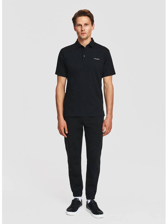 Pako Lorente Pako Lorente Polo P26SF-TX-014 Czarny Classic Fit