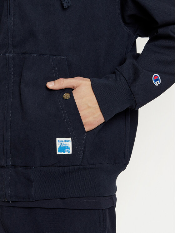 Champion Champion Majica dugih rukava S03743 Tamnoplava Regular Fit