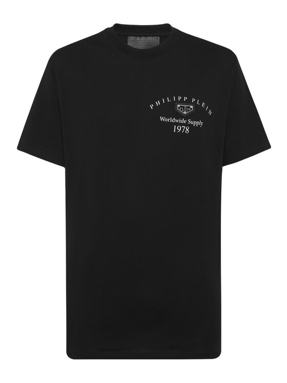 PHILIPP PLEIN PHILIPP PLEIN T-shirt 23463 Nero Regular Fit