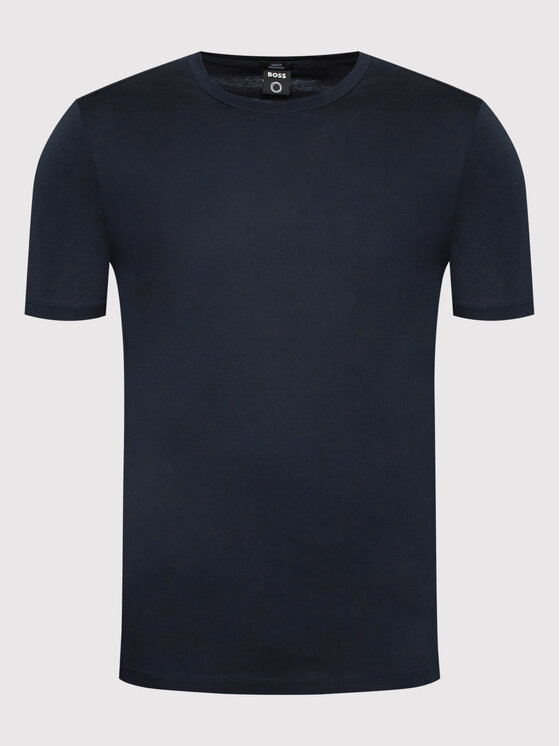 BOSS Boss Marškinėliai Tessler 150 50468395 Tamsiai mėlyna Slim Fit