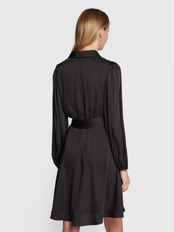 DKNY DKNY Φόρεμα κοκτέιλ DD2G3571 Μαύρο Regular Fit