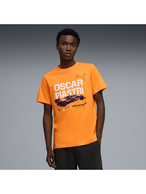 Puma Puma T-Shirt 637452 Pomarańczowy Regular Fit