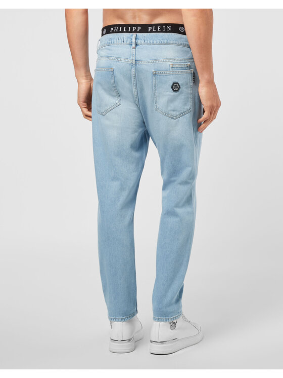 PHILIPP PLEIN PHILIPP PLEIN Jeansy 4723 Niebieski jasny Slim Fit