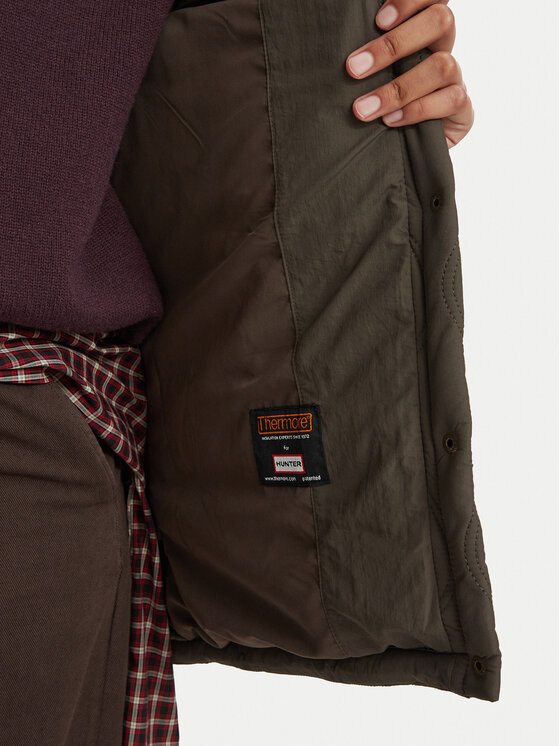 Hunter Hunter Pārejas jaka HARW0027262 Tumši brūna Regular Fit