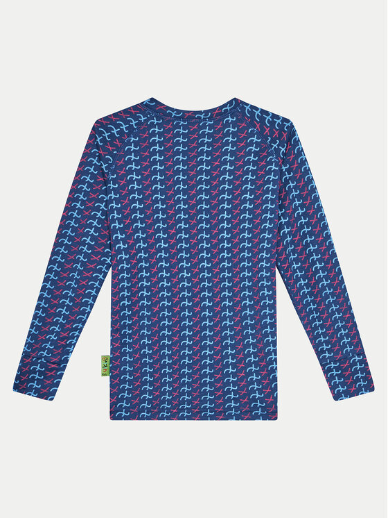 Viking Viking Súprava funkčnej bielizne Nino Kids Set 500/21/6590/46 Tmavomodrá Skinny Fit