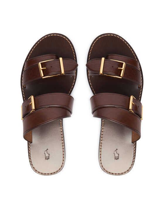 Polo Ralph Lauren Polo Ralph Lauren Šľapky 818P01589003 Hnedá