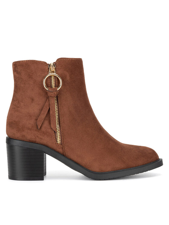 Clara Barson Clara Barson Polokozačky LS5276-02A Hnědá