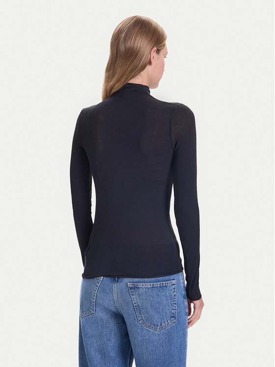 Hunkemöller Hunkemöller Bluza Intimate 302811 Črna Slim Fit