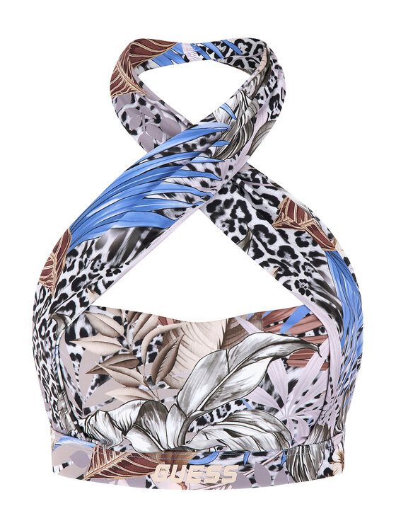 Guess Guess Biustonosz top Carlene V3GP06 MC049 Niebieski