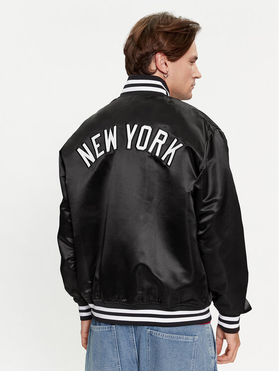 47 Brand 47 Brand Bunda bomber New York Yankees BB017PMOKGD601364JK Černá Oversize