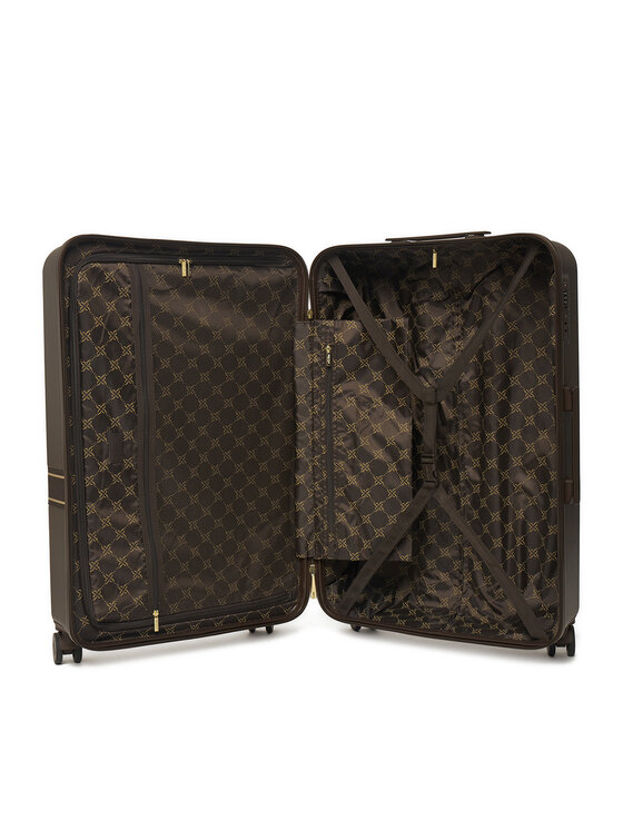 Nine West Nine West Didelis lagaminas CEO-NW-L-001-10 Tamsiai ruda