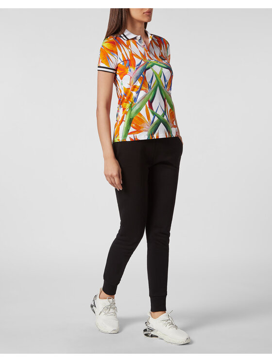 Plein Sport Plein Sport Polo 2903 Biały Regular Fit