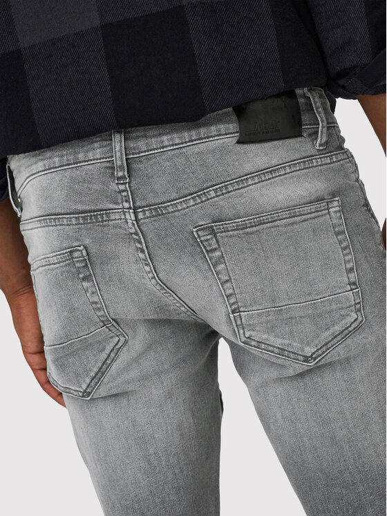 Only & Sons Only & Sons Дънки Loom 22023227 Сив Slim Fit