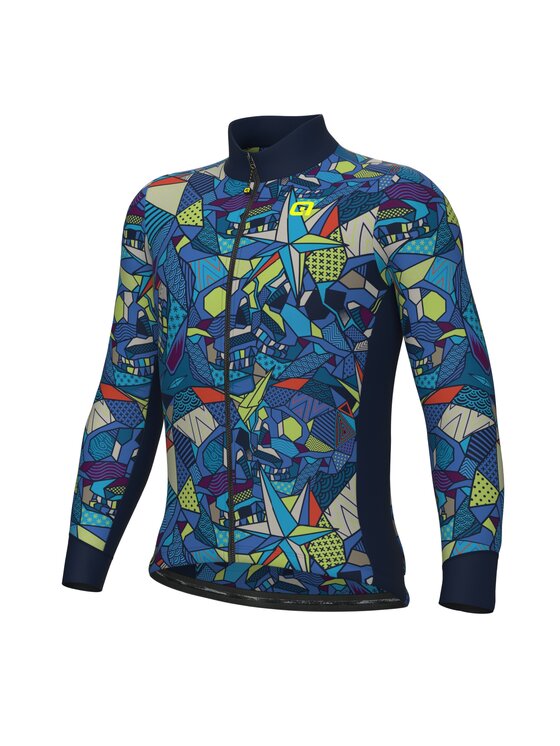 Alé Cycling Alé Cycling Bluza Solid Over Niebieski Regular Fit