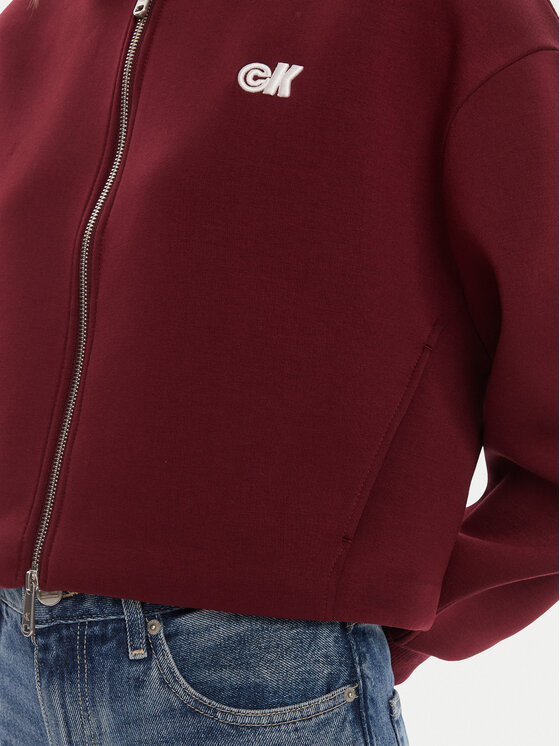 Calvin Klein Jeans Calvin Klein Jeans Μπόμπερ μπουφάν LV047C524G Μπορντό Oversize
