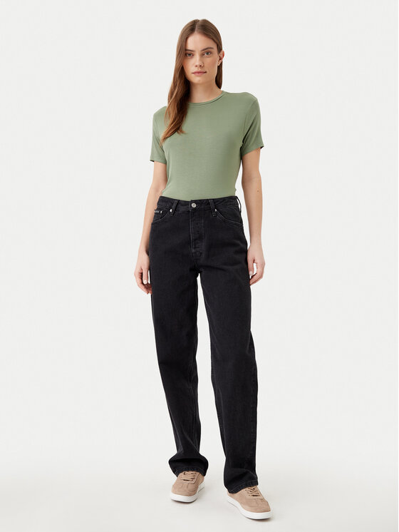JDY JDY T-Shirt Como 15328940 Zielony Regular Fit