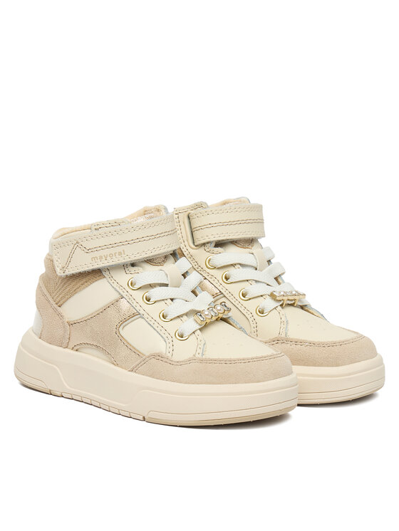 Mayoral Mayoral Sneakersy 44572 Écru