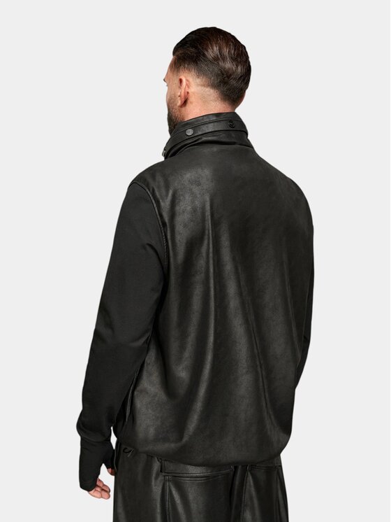 MADE BY SOCIETY MADE BY SOCIETY Kurtka anorak H17815PE1959993-HANORAC Czarny Basic Fit
