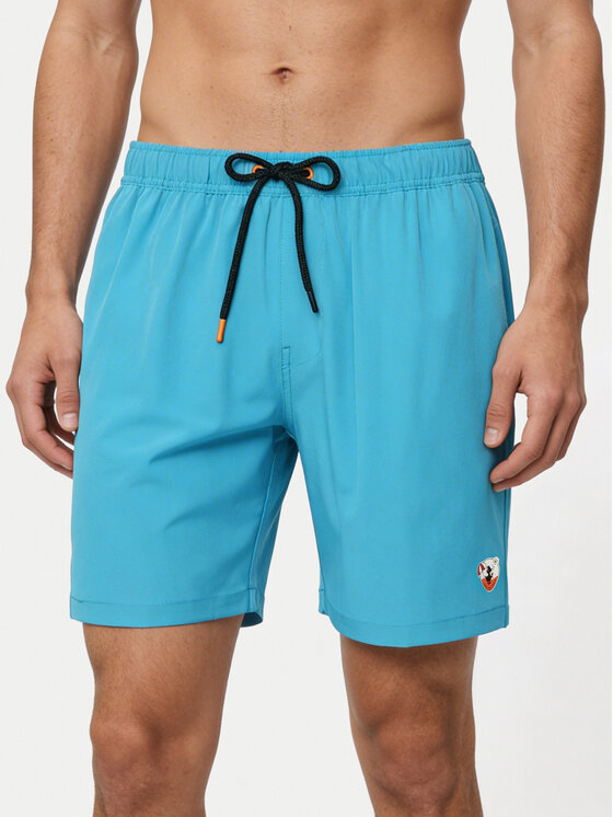 Save The Duck Pantaloni scurți pentru înot DW2238M RIPO22 Albastru Regular Fit