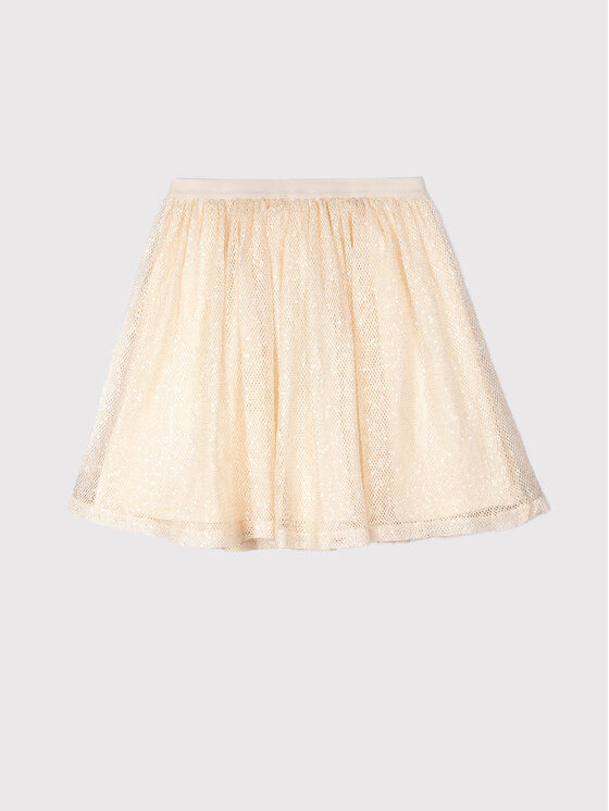 Gonna di tulle WC2124203EJG Beige Regular Fit