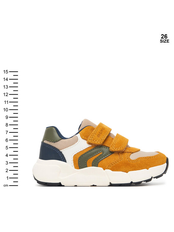 Geox Geox Sneakersy B Flexyper Mini Boy B656GC 05422 C2023 S Żółty