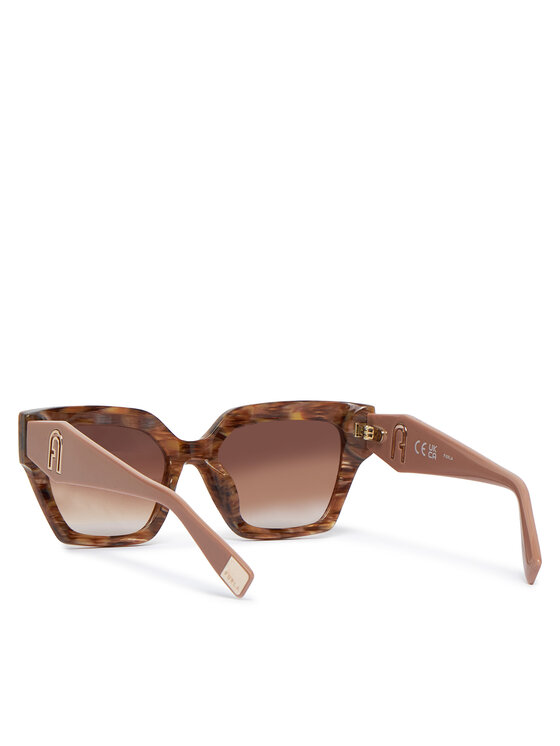 Furla Furla Okulary przeciwsłoneczne WD00122 BX3774 3211S Brązowy