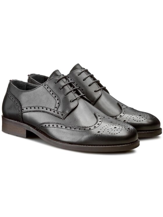 Tommy Hilfiger Tommy Hilfiger Półbuty Dominic 1A FM56821924 Czarny