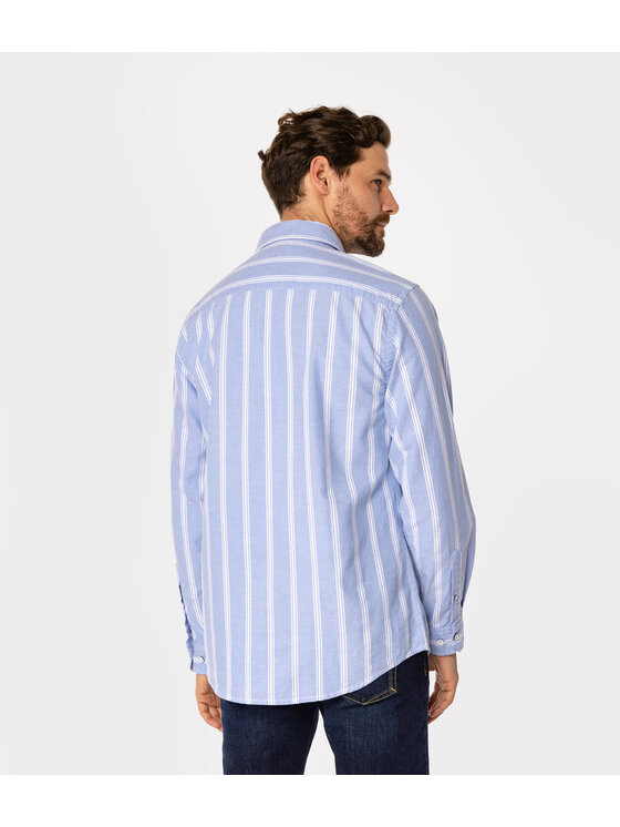 Lee Cooper Lee Cooper Koszula WAYNE Niebieski Regular Fit