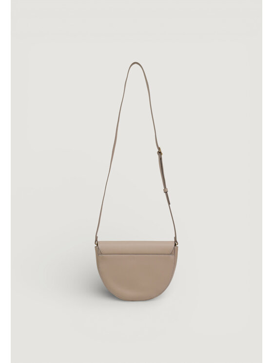 Calvin Klein Calvin Klein Borsetta RAISED CK SADDLE CROSSBODY Beige