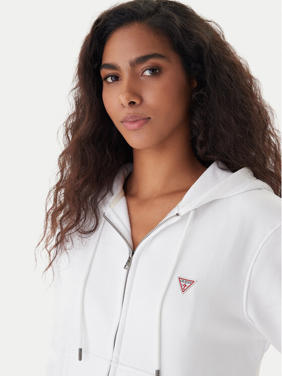 Guess Jeans Guess Jeans Світшот W4YQ03 KC811 Білий Regular Fit