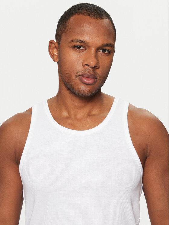Gap Gap Komplektas: Tank top marškinėliai (3 vnt.) 483958-00 Balta Regular Fit