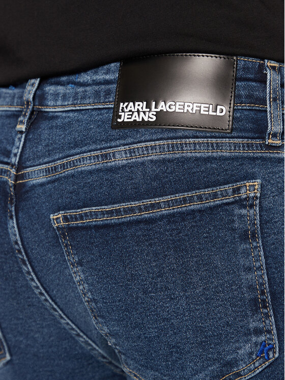 Karl Lagerfeld Jeans Karl Lagerfeld Jeans Jeans hlače A1M10005 Mornarsko modra Skinny Fit