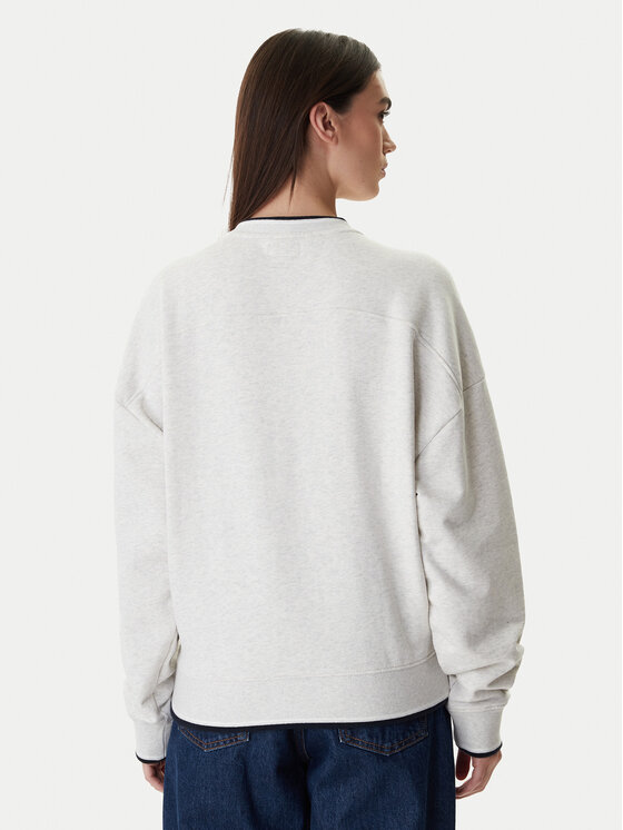 Guess Jeans Guess Jeans Світшот W6RQ09 K68I4 Сірий Oversize