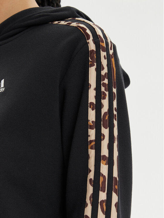 Adidas originals hoodie in animal print online