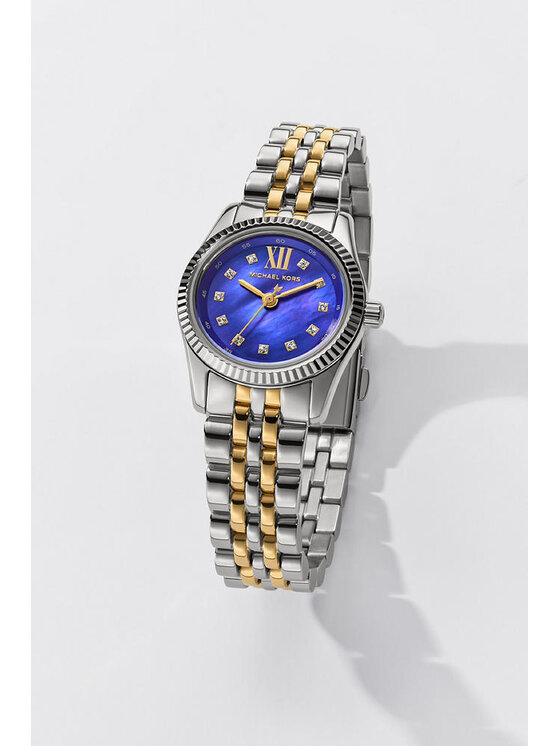 Michael Kors Michael Kors Ročna ura Lexington MK4865 Srebrna