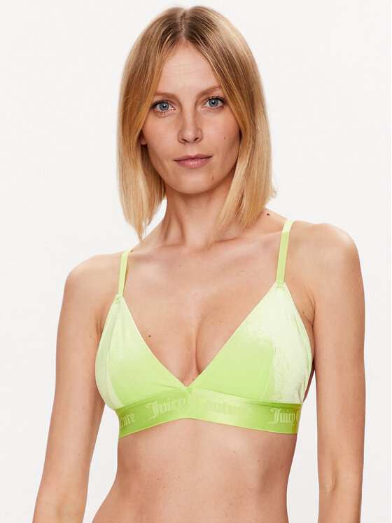 Juicy Couture Trikotni nedrček Bev JCLQB123541 Zelena