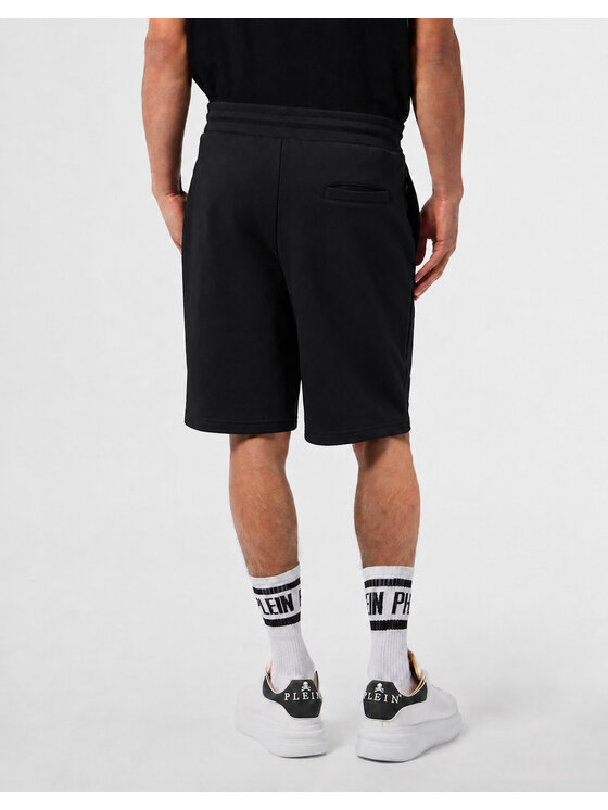 PHILIPP PLEIN PHILIPP PLEIN Pantaloncini sportivi 31623 Nero Jogger Fit