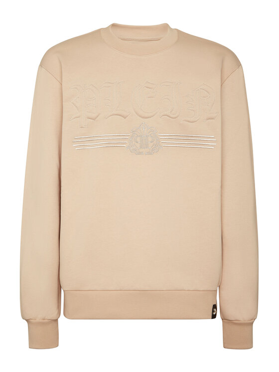 PHILIPP PLEIN PHILIPP PLEIN S dlouhým rukávem 19943 Béžová Regular Fit