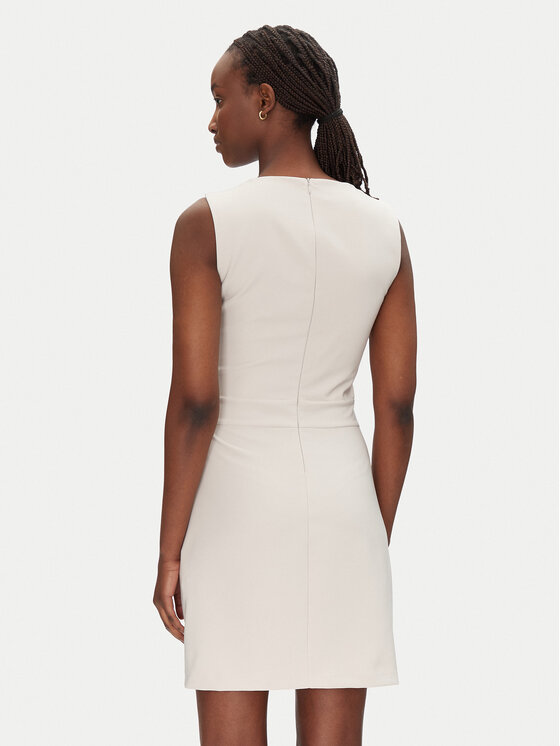 Rinascimento Rinascimento Rochie cocktail CFC0124908003 Bej Regular Fit
