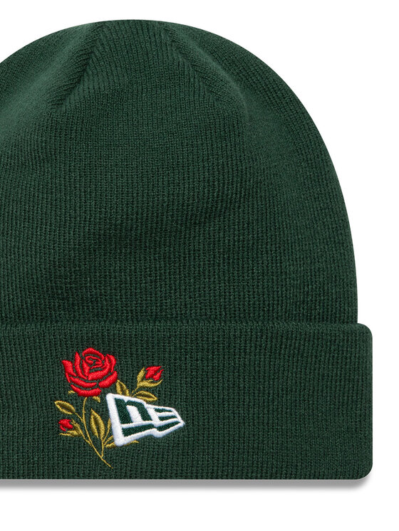 New Era New Era Σκούφος Rose Icon Cuff Knit Beanie 60580736 Πράσινο