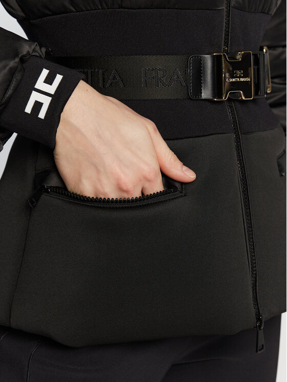 Elisabetta Franchi Elisabetta Franchi Giubbotto invernale PI-40H-26E2-V590 Nero Slim Fit