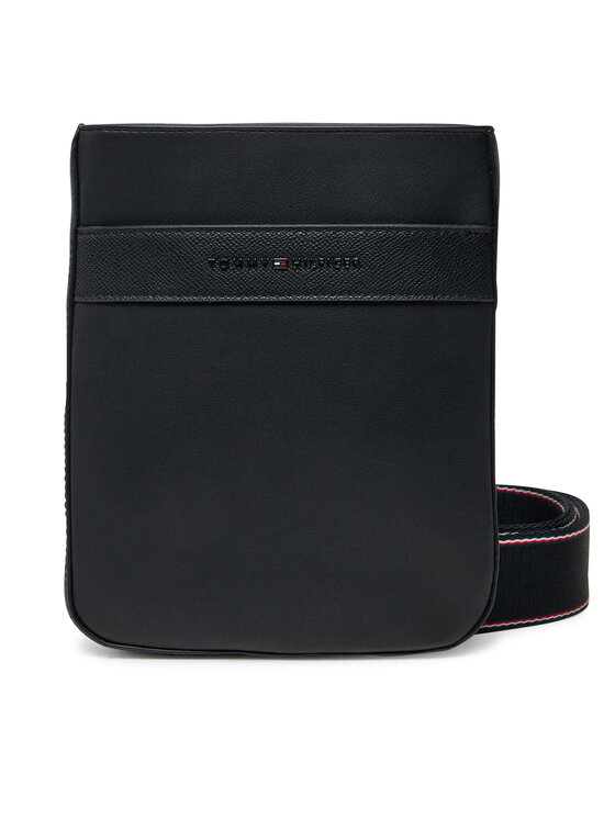 Tommy Hilfiger Tommy Hilfiger Geantă crossover Th Corp Mini Crossover AM0AM13225 Negru
