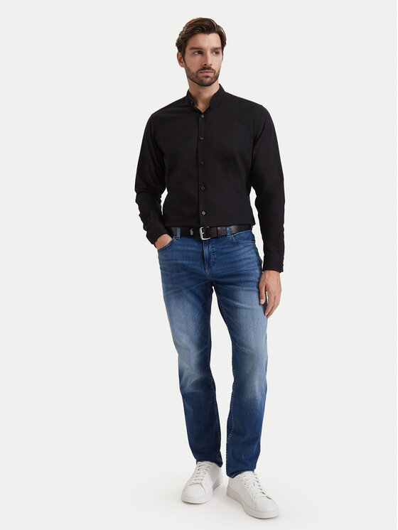 BOSS BOSS Jeansy Re.Maine 50566891 Granatowy Regular Fit