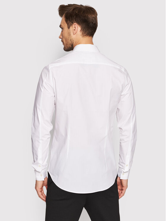 Calvin Klein Jeans Calvin Klein Jeans Srajca J30J319065 Bela Slim Fit