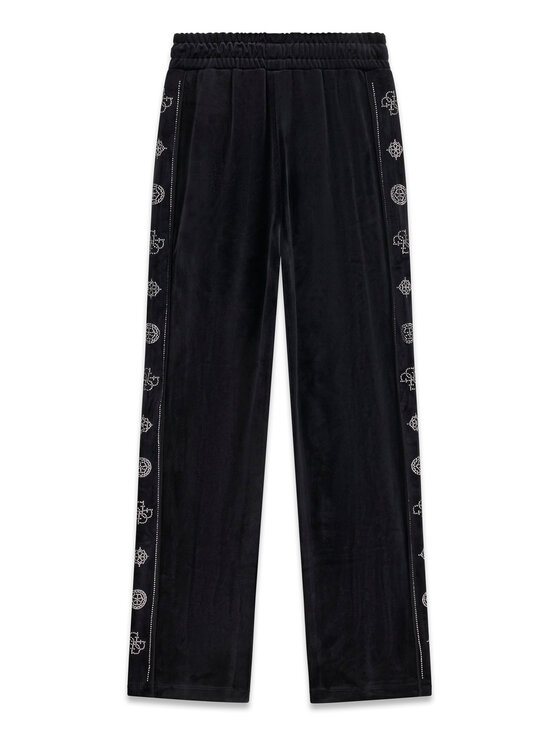 Guess Guess Παντελόνι φόρμας J6BB15 K7266 Μαύρο Slim Fit
