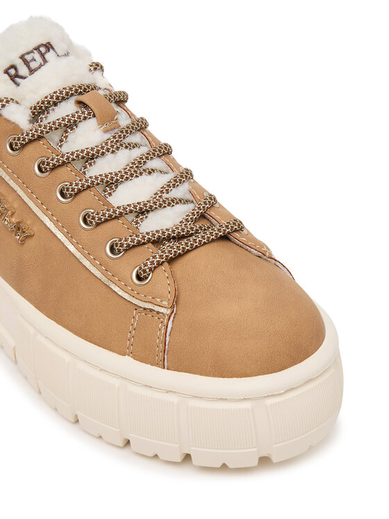 REPLAY REPLAY Sneakersy GWZ7G .000.C0203S Beżowy